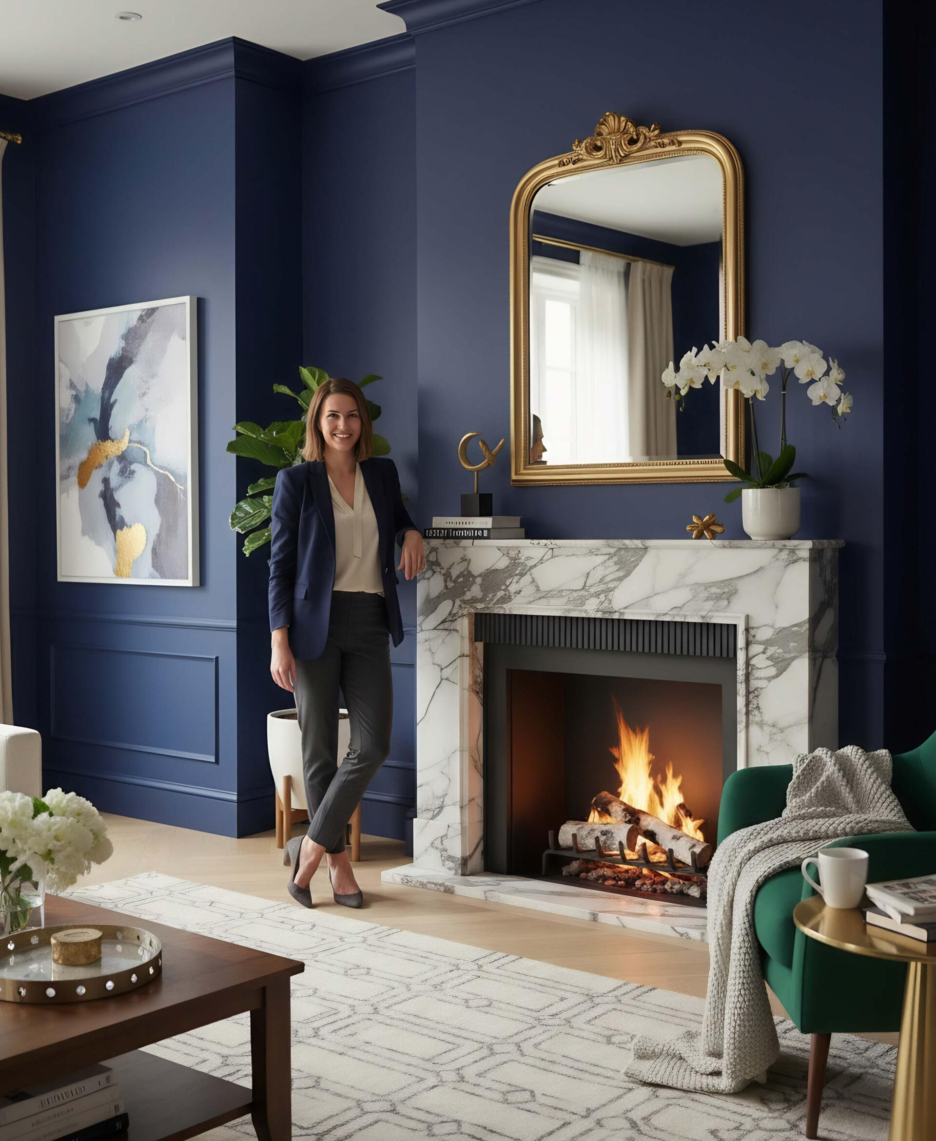 Custom Fireplace Mantels for Designers and Builders