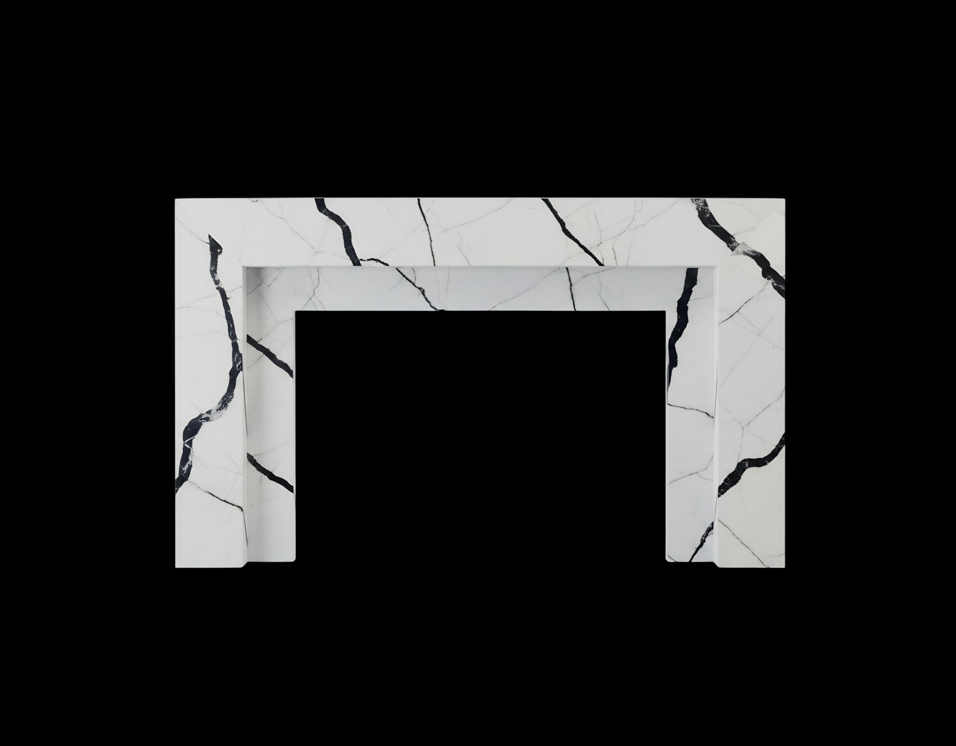 The Sterling Fireplace Mantel